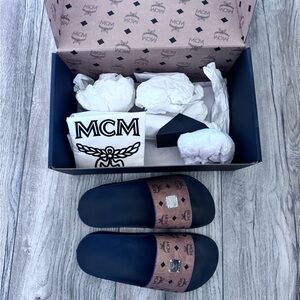 MCM womens slides